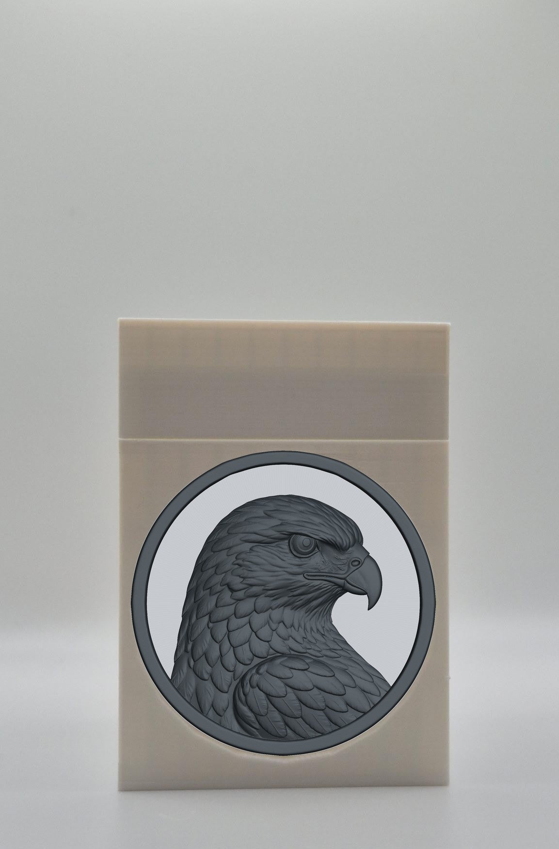 Eagle Card Box — White