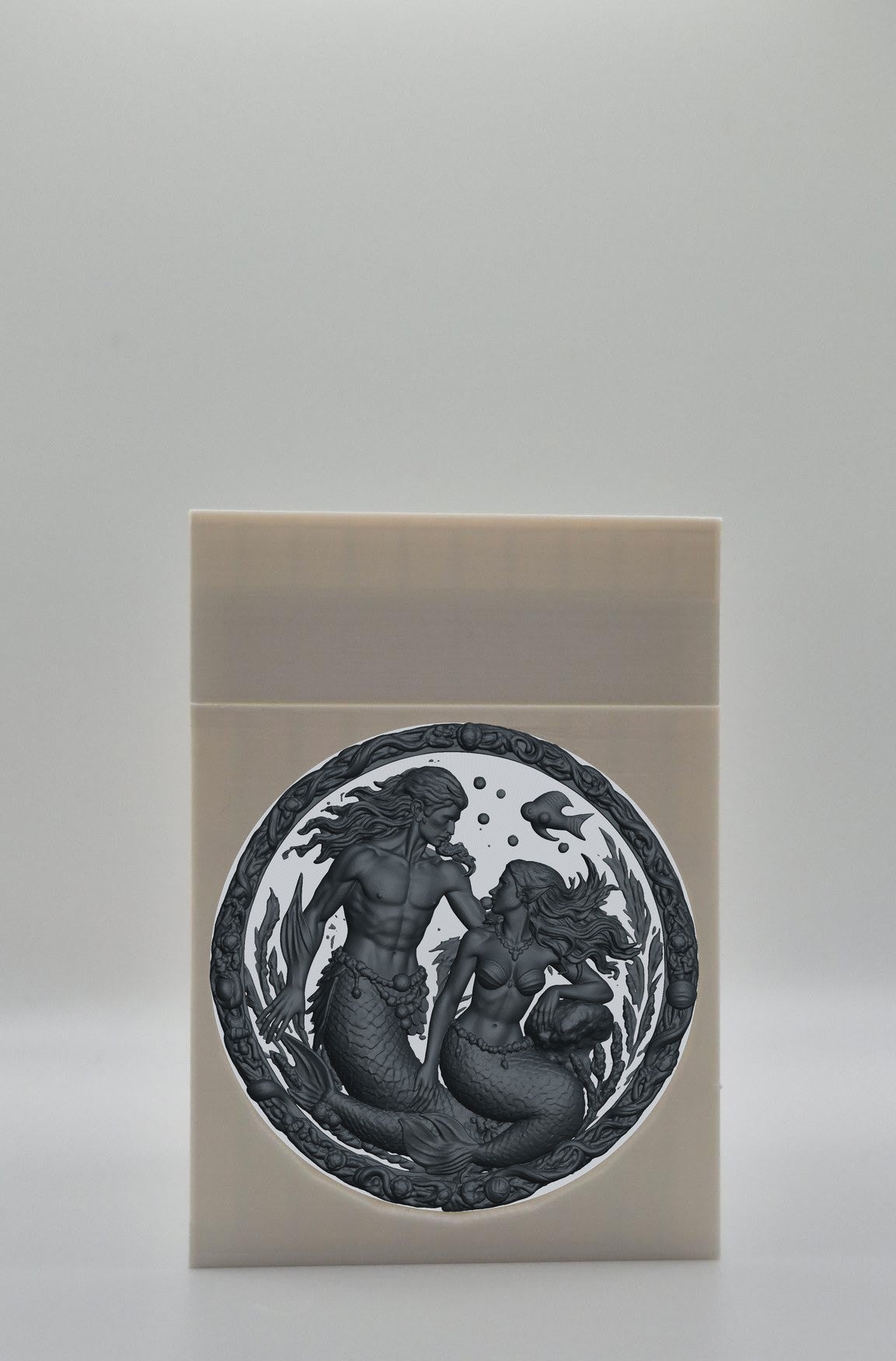Merfolk Card Box — White