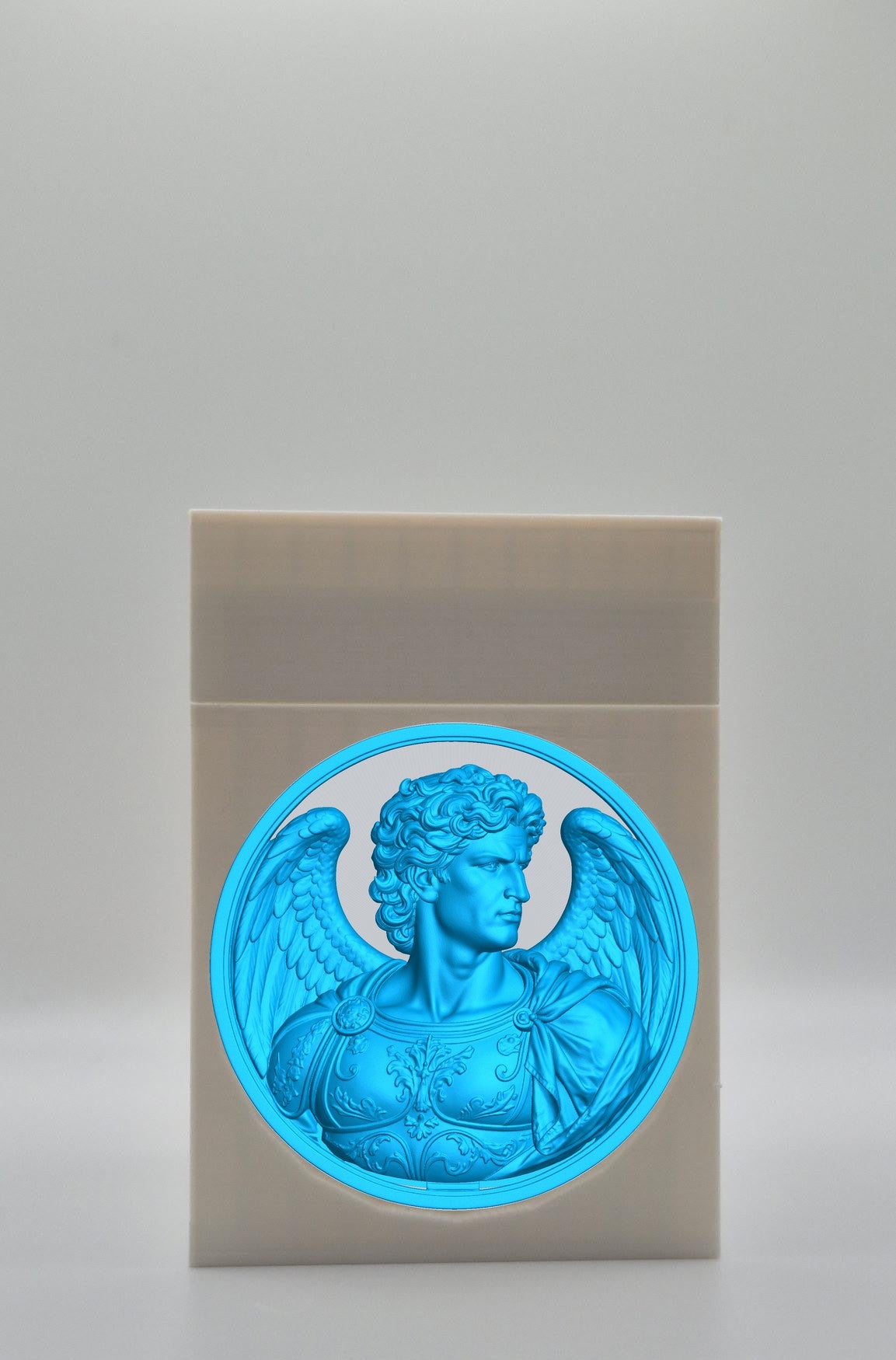 Angel Card Box — White
