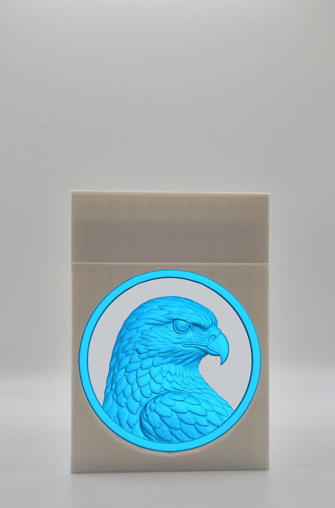 Eagle Card Box — White