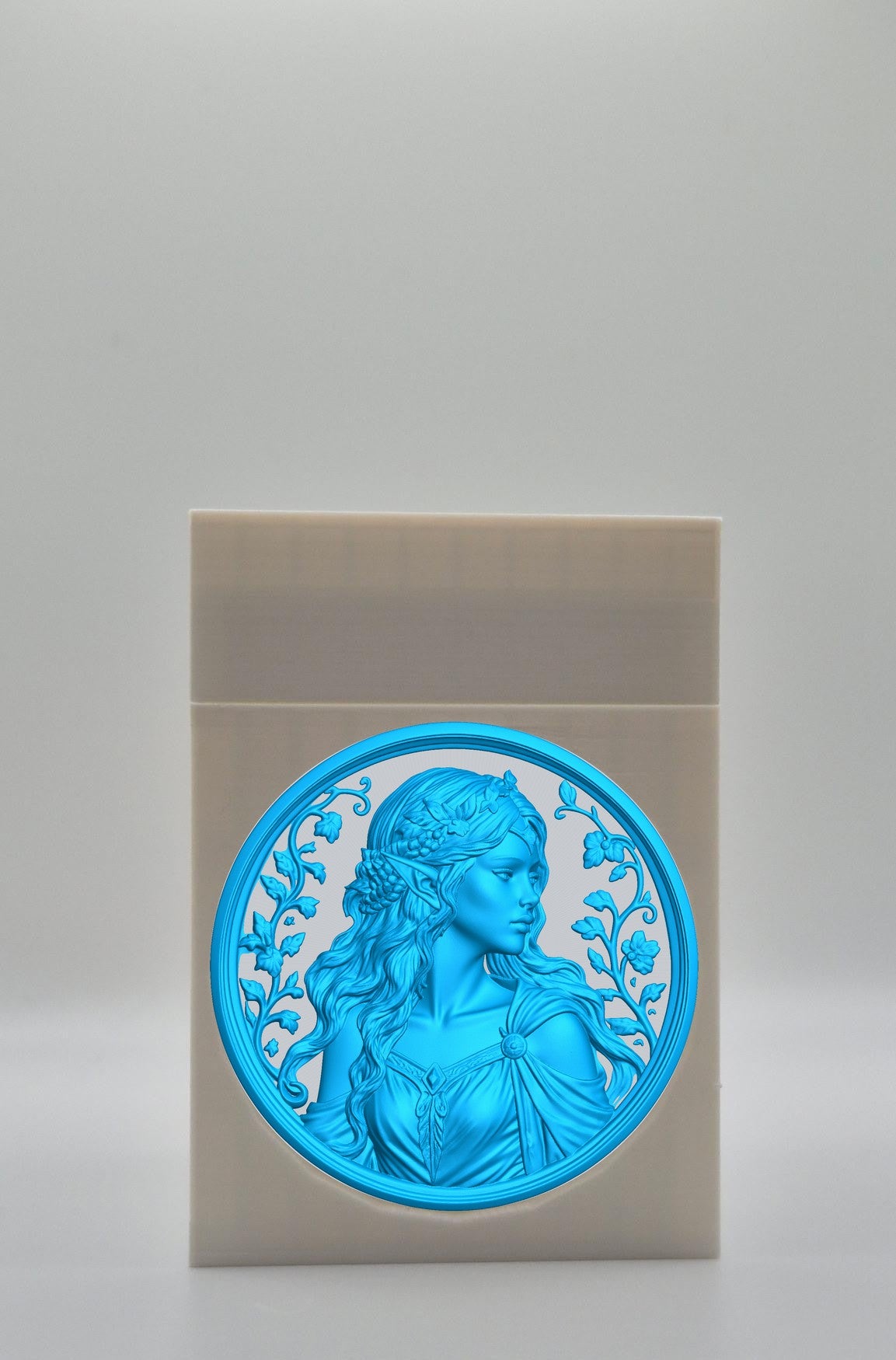 Elf Maiden Card Box — White