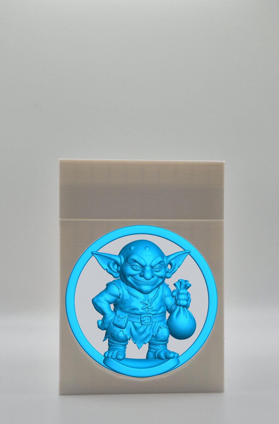 Greedy Goblin Card Box — White