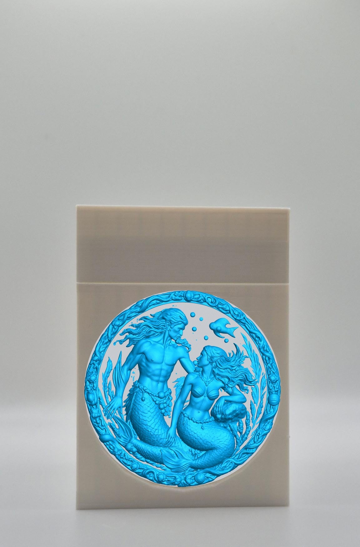 Merfolk Card Box — White