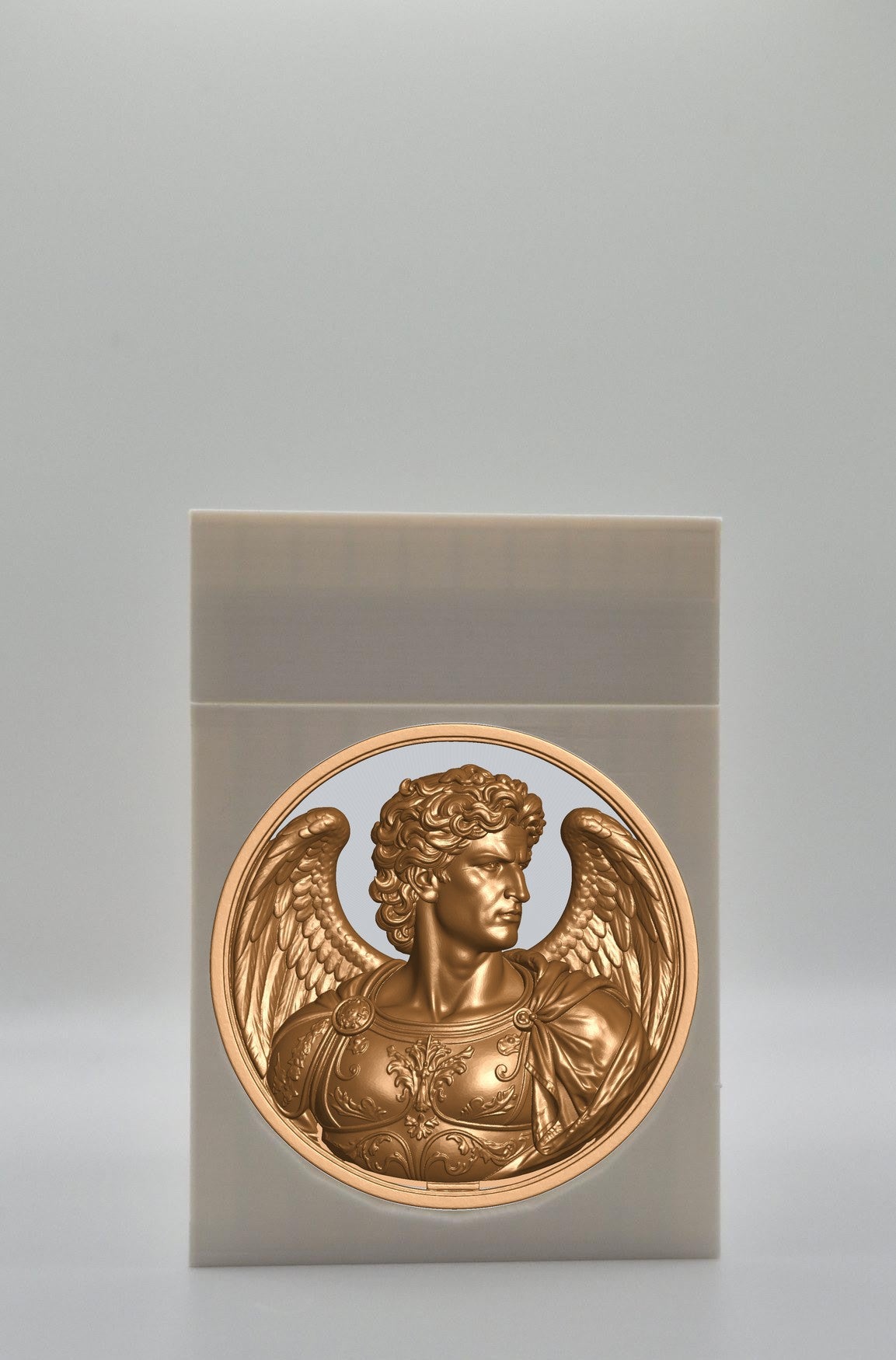 Angel Card Box — White