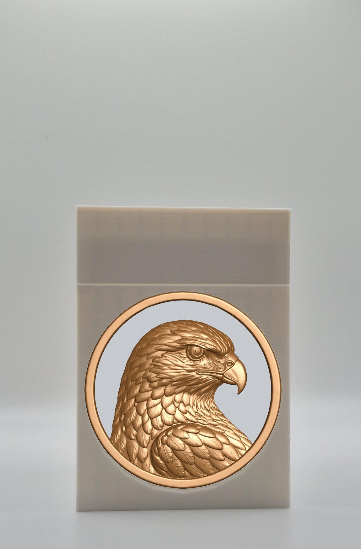 Eagle Card Box — White
