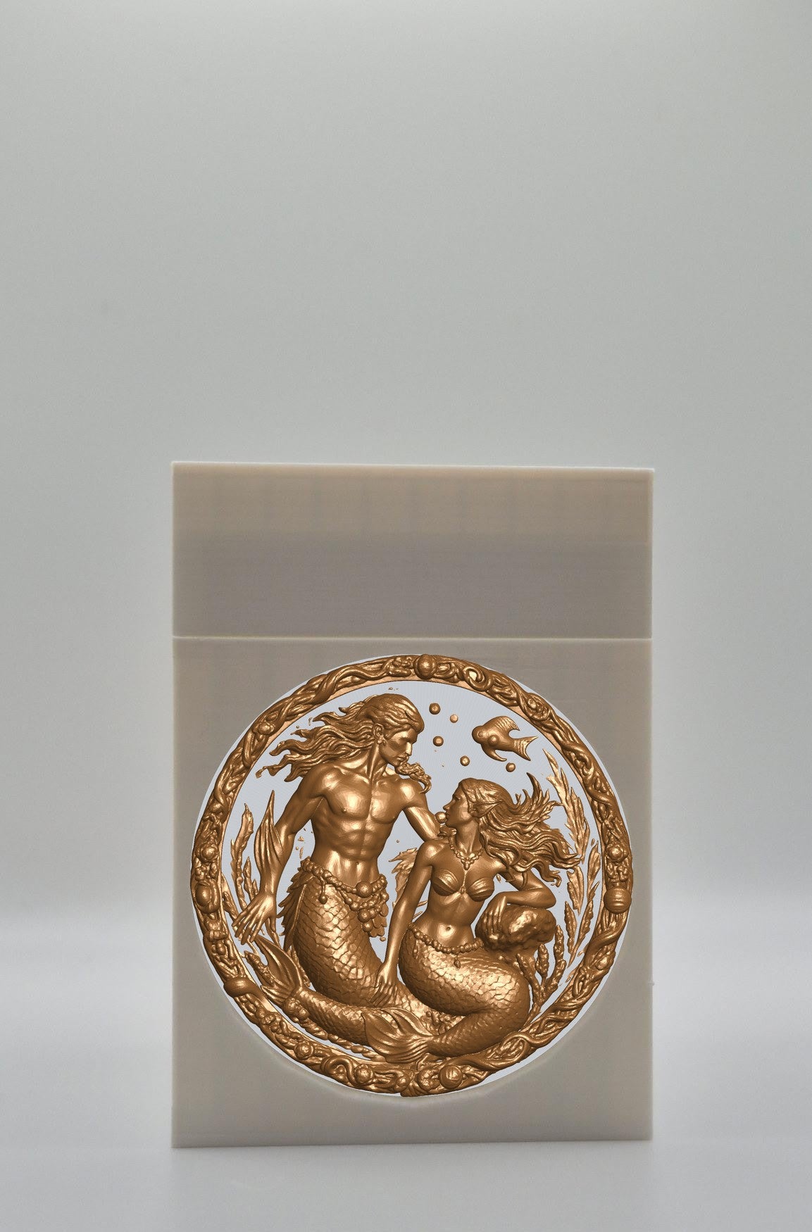 Merfolk Card Box — White