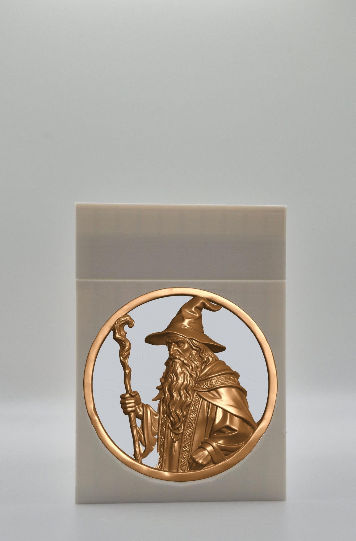 Wizard Card Box — White
