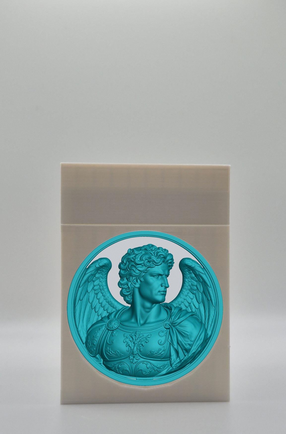 Angel Card Box — White