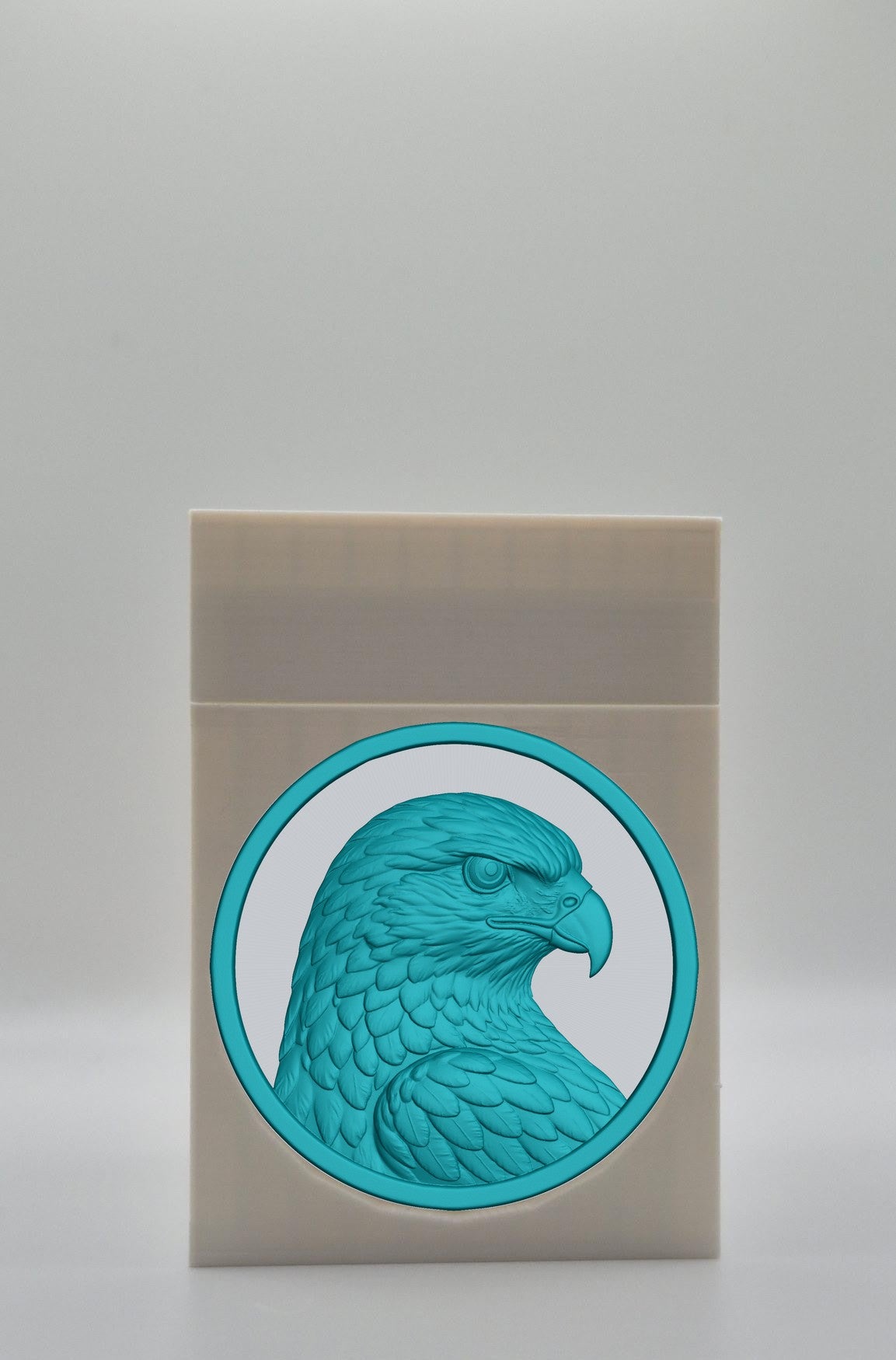 Eagle Card Box — White