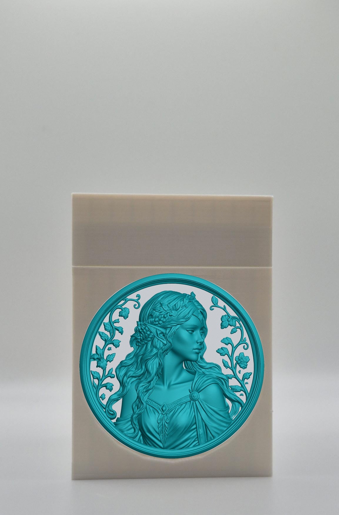 Elf Maiden Card Box — White
