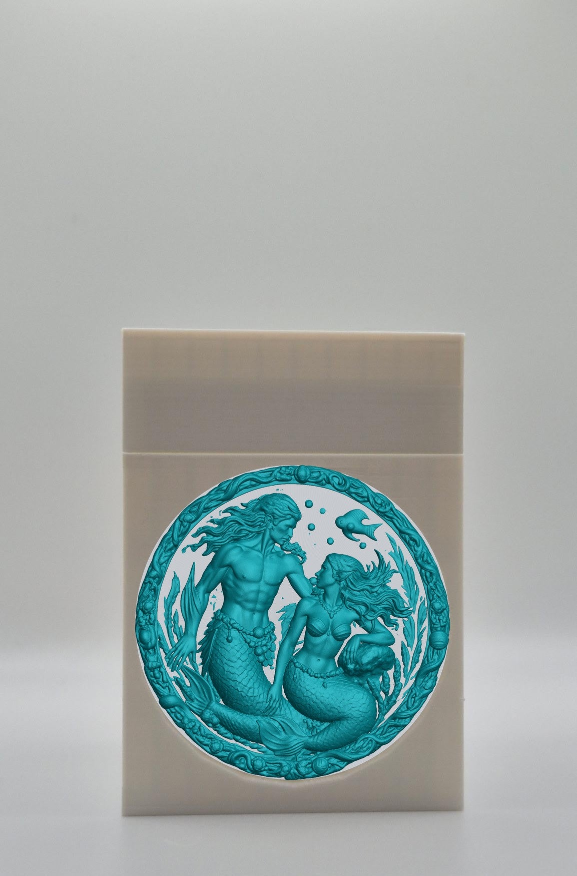 Merfolk Card Box — White