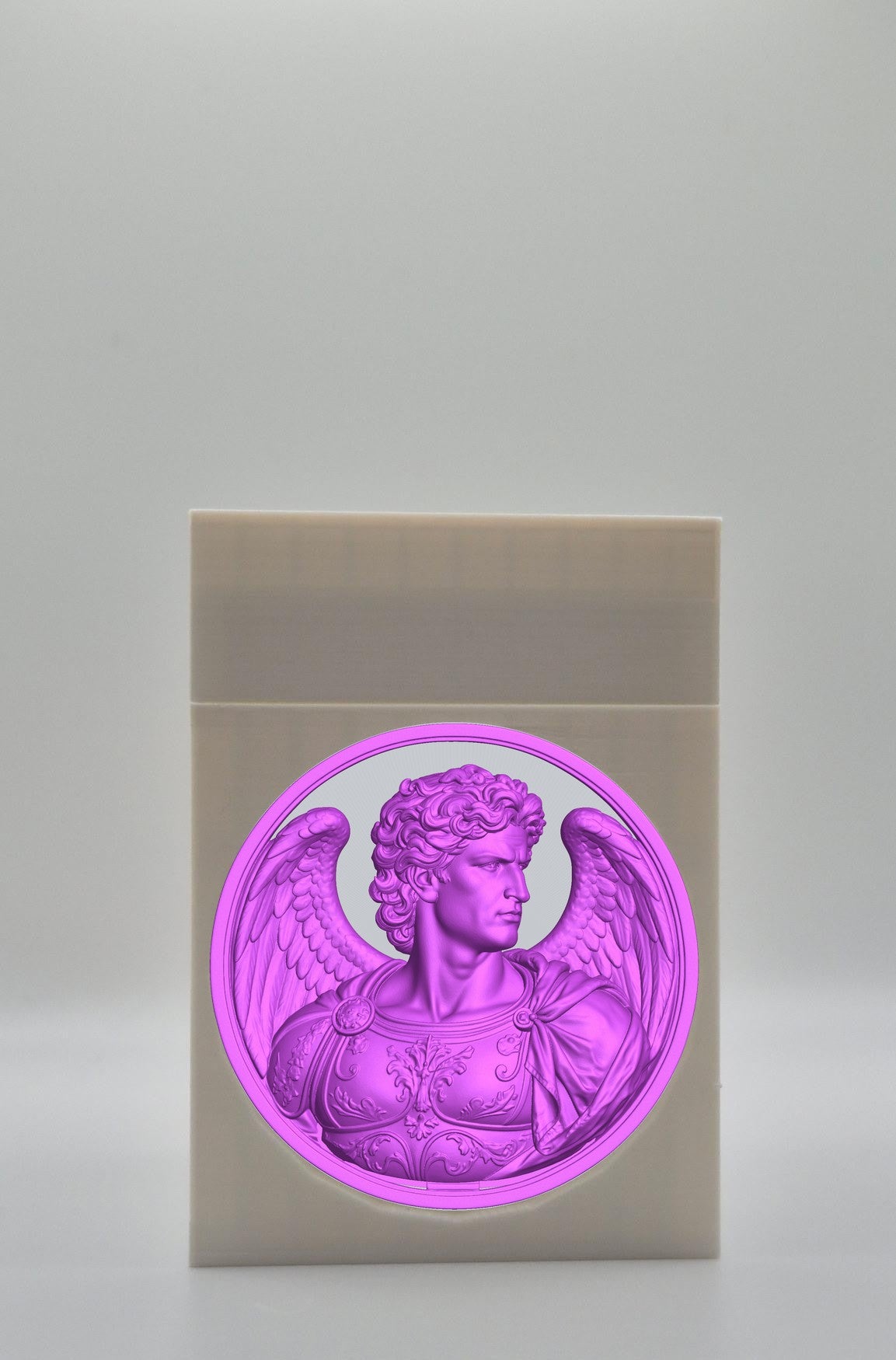 Angel Card Box — White