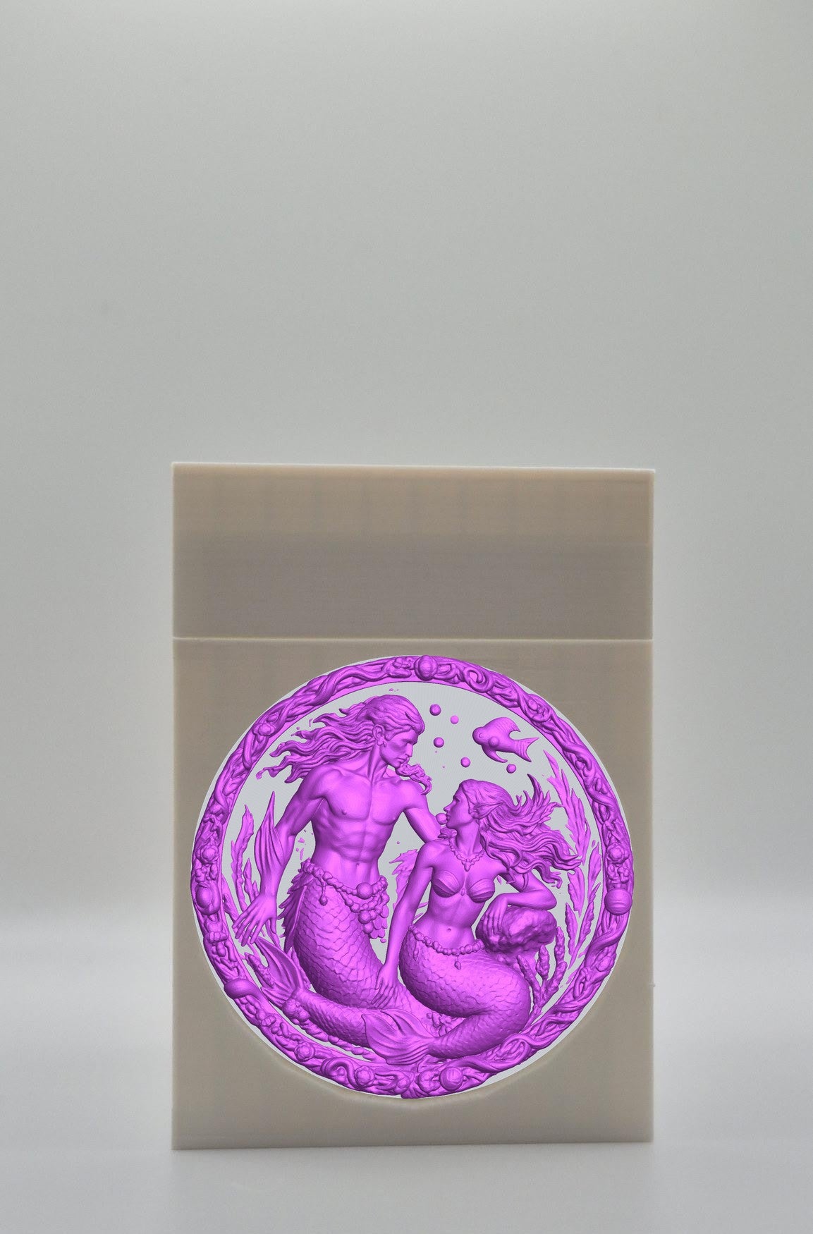 Merfolk Card Box — White