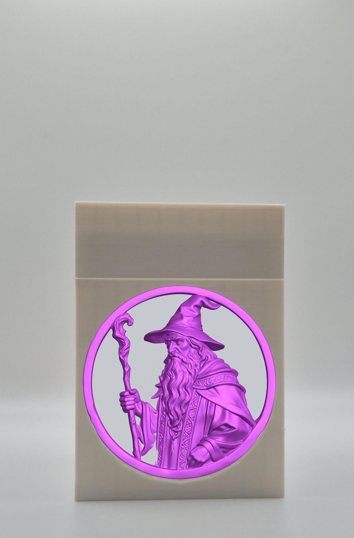 Wizard Card Box — White