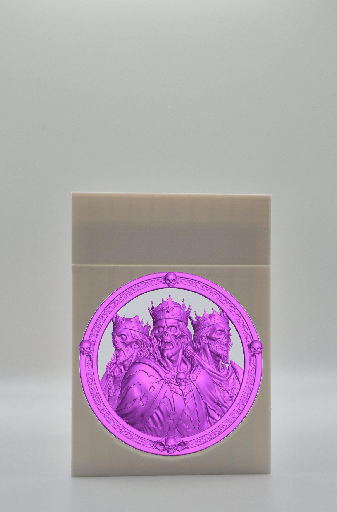 Zombie King Card Box — White