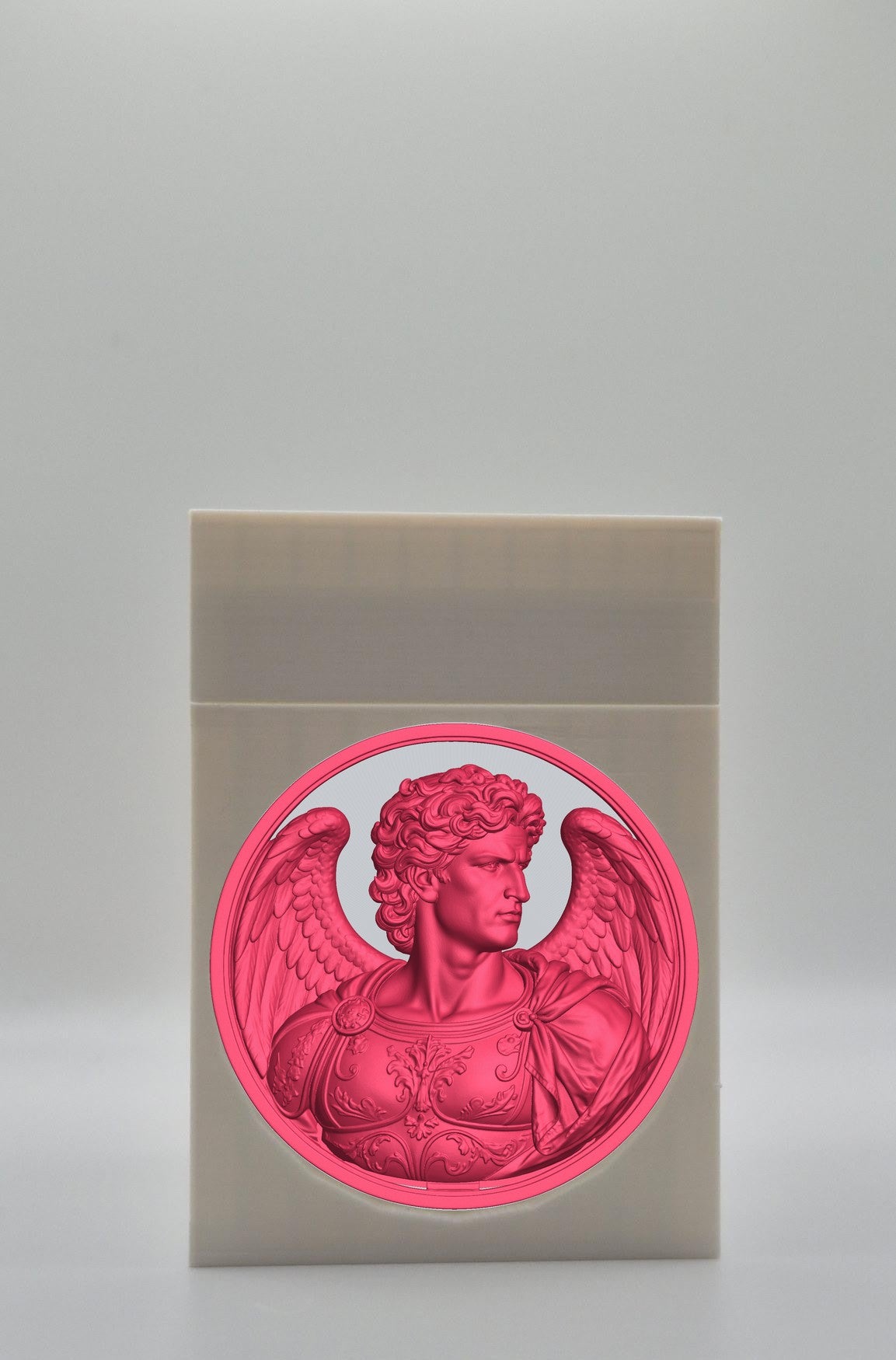 Angel Card Box — White