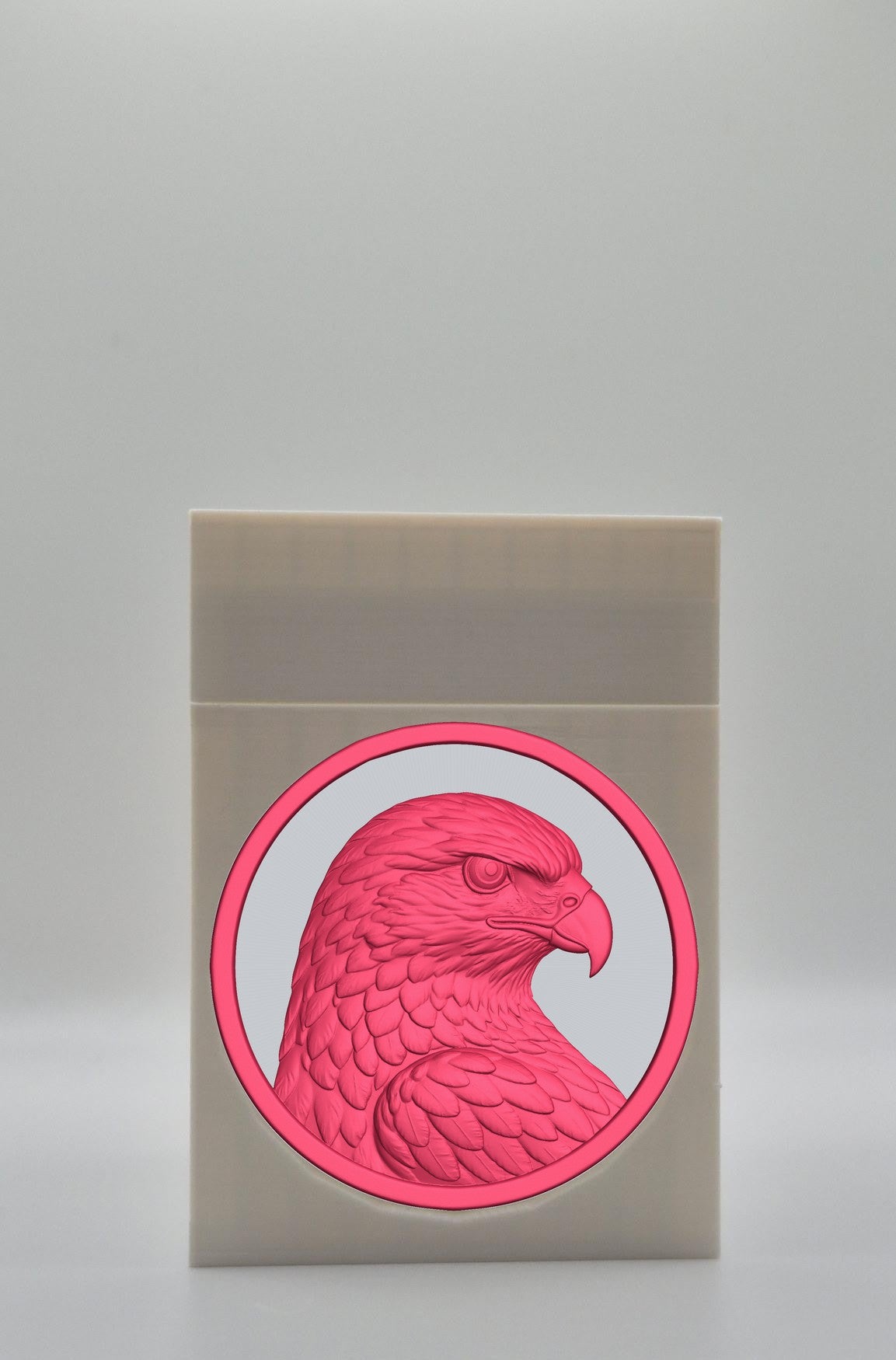 Eagle Card Box — White