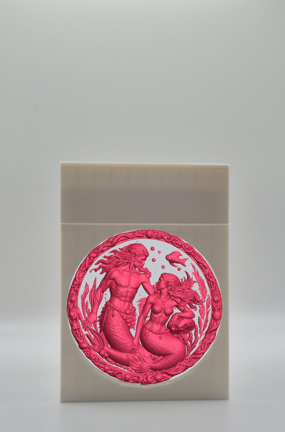 Merfolk Card Box — White