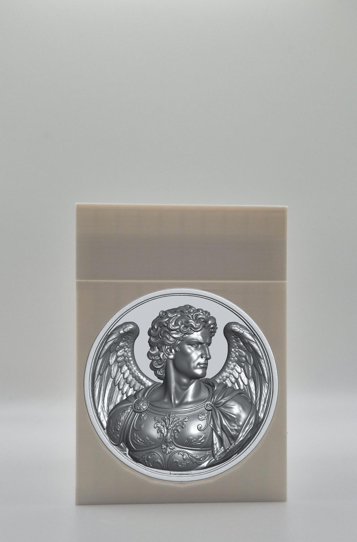 Angel Card Box — White