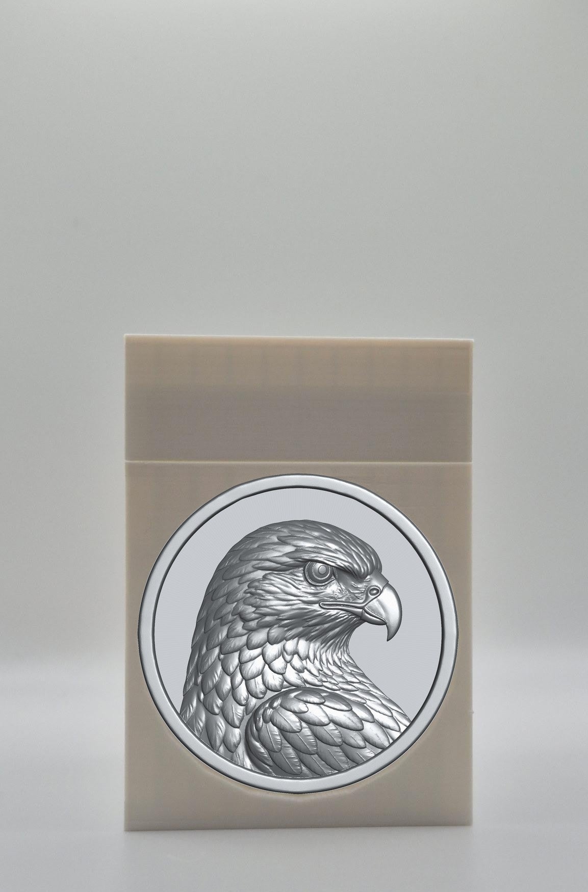 Eagle Card Box — White
