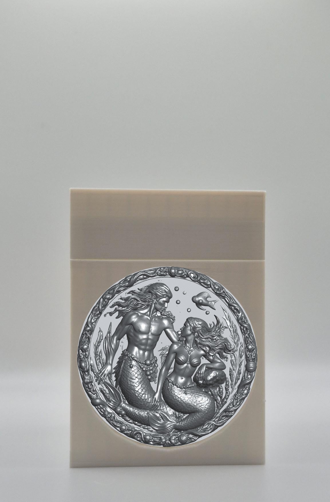 Merfolk Card Box — White