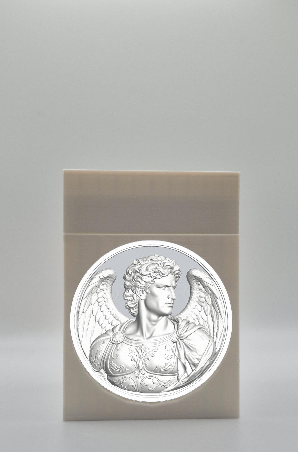 Angel Card Box — White