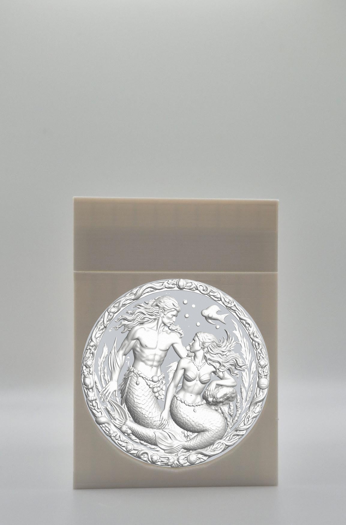 Merfolk Card Box — White