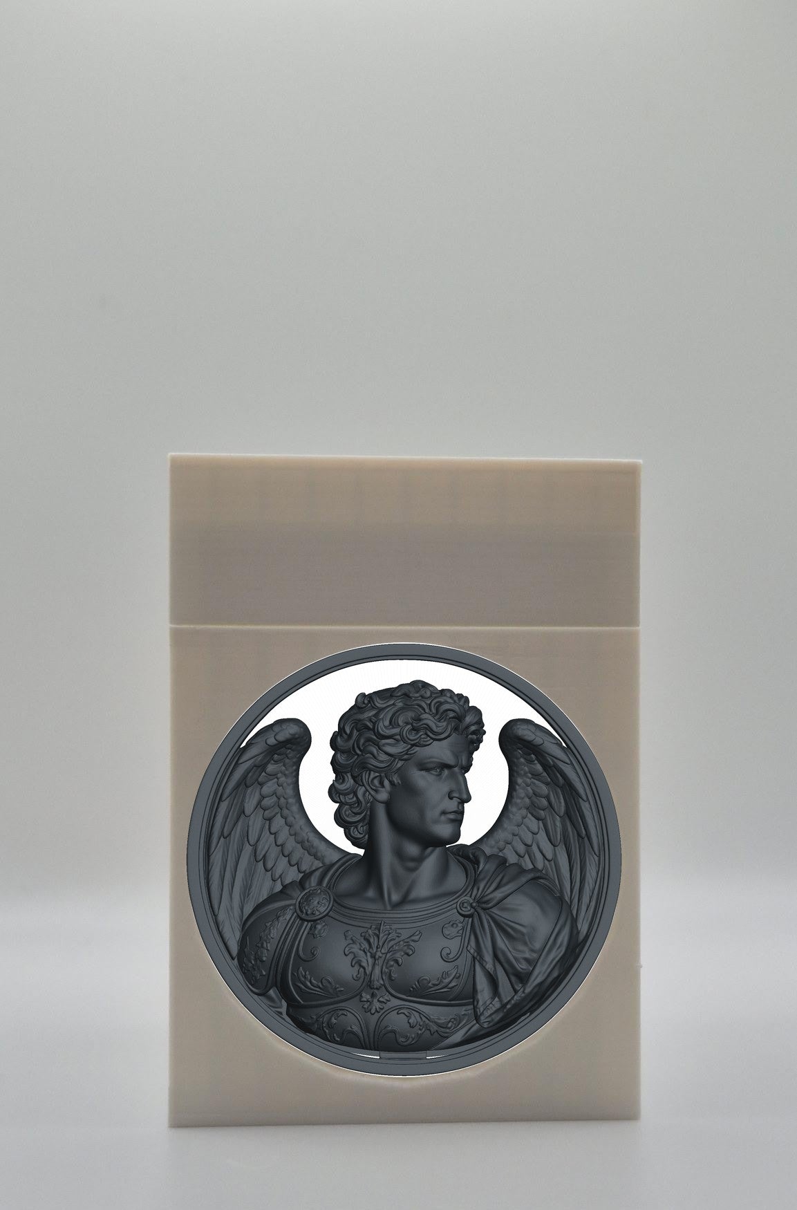 Angel Card Box — White