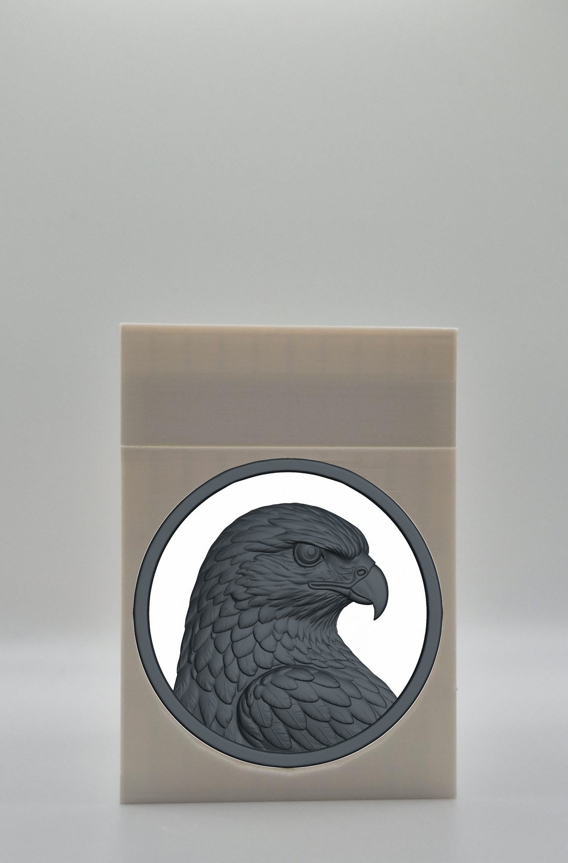 Eagle Card Box — White