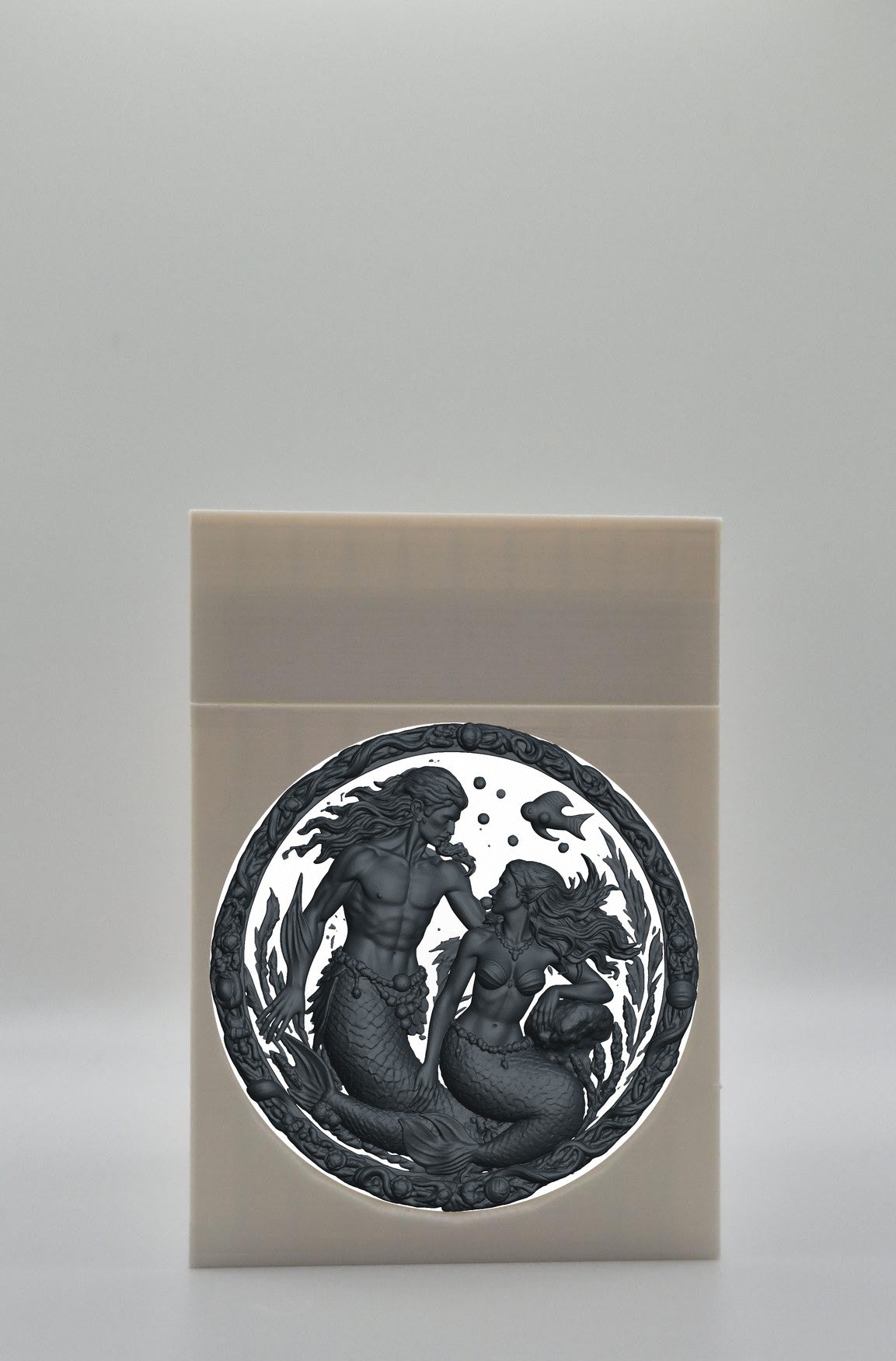 Merfolk Card Box — White