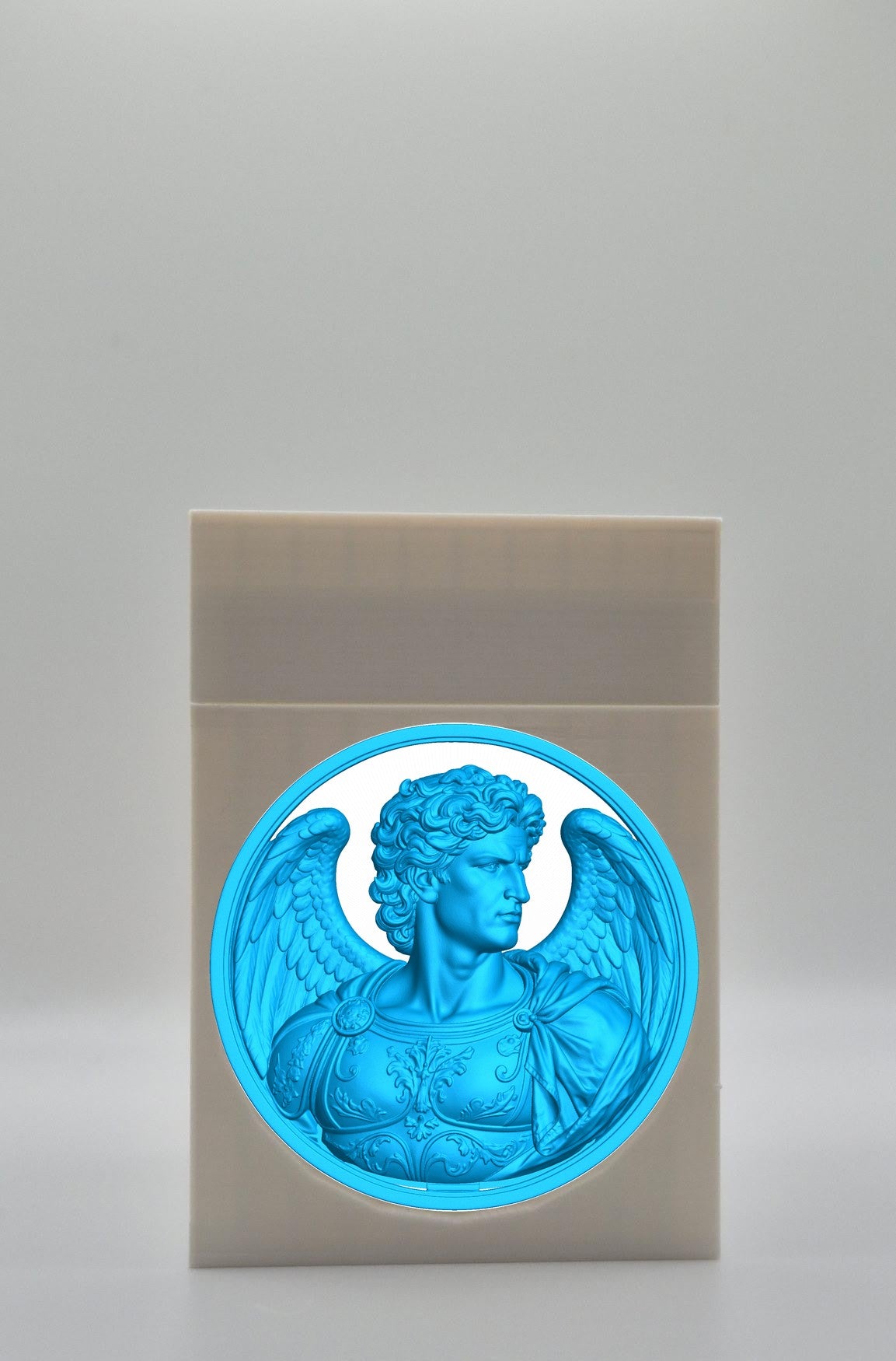 Angel Card Box — White