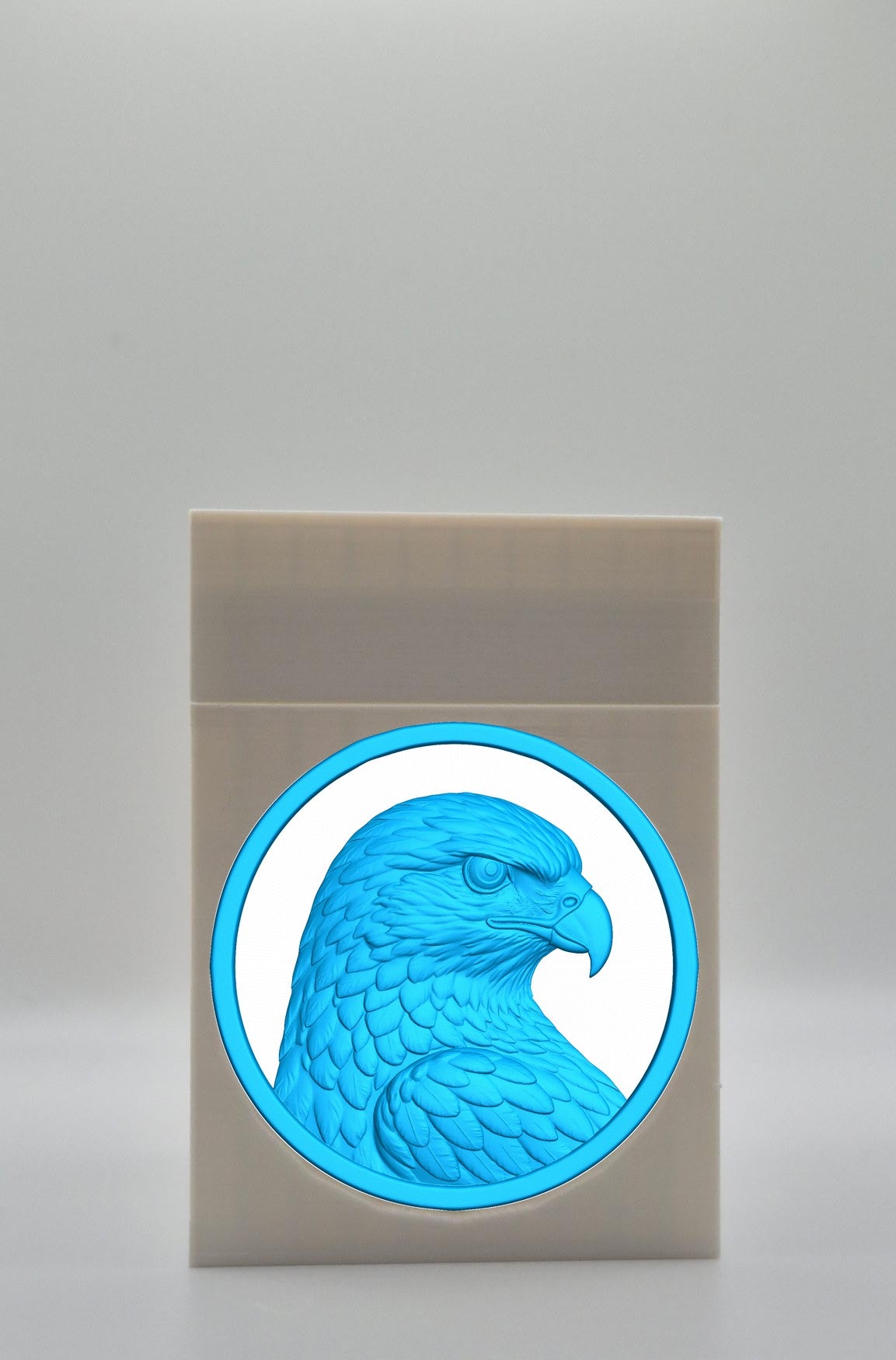 Eagle Card Box — White