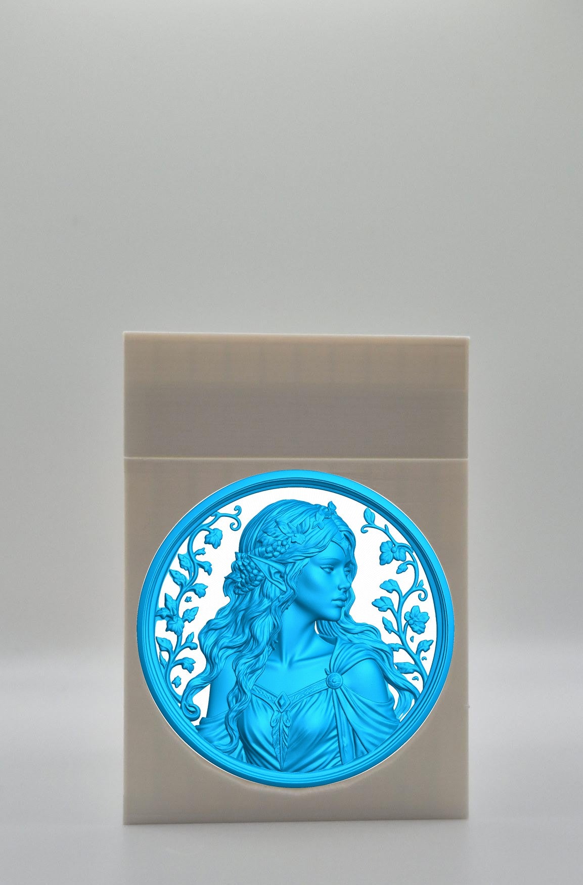 Elf Maiden Card Box — White