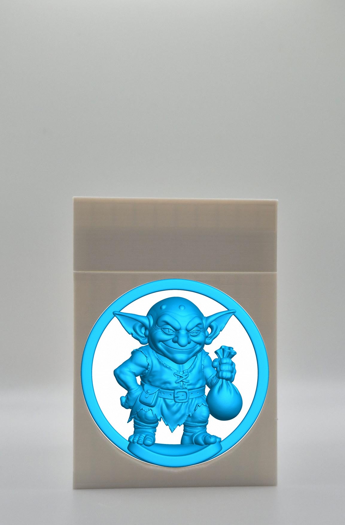 Greedy Goblin Card Box — White