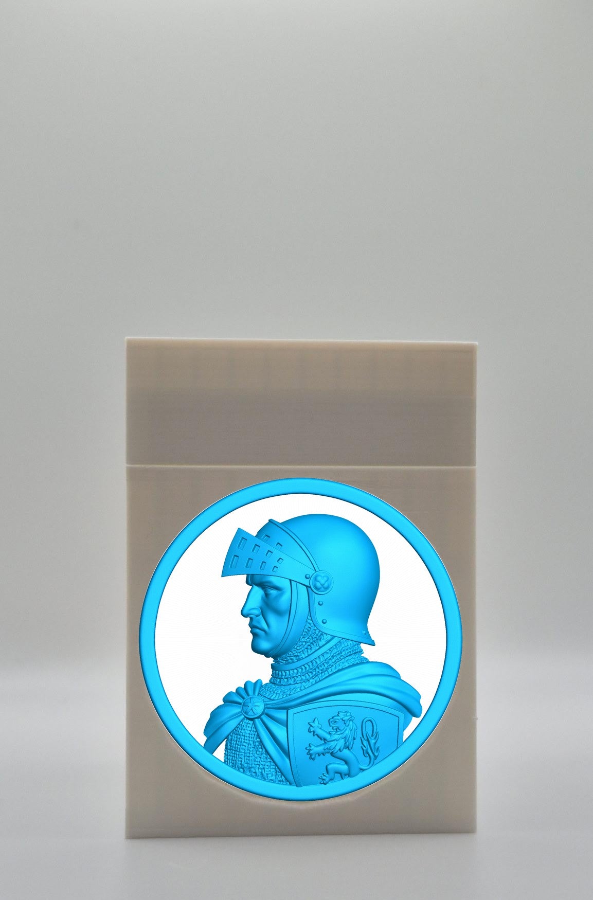 Knight Card Box — White