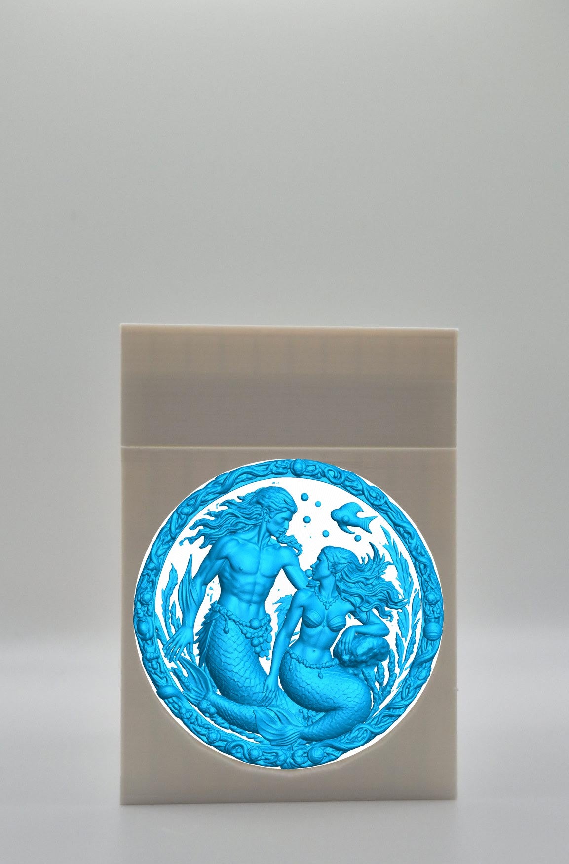 Merfolk Card Box — White