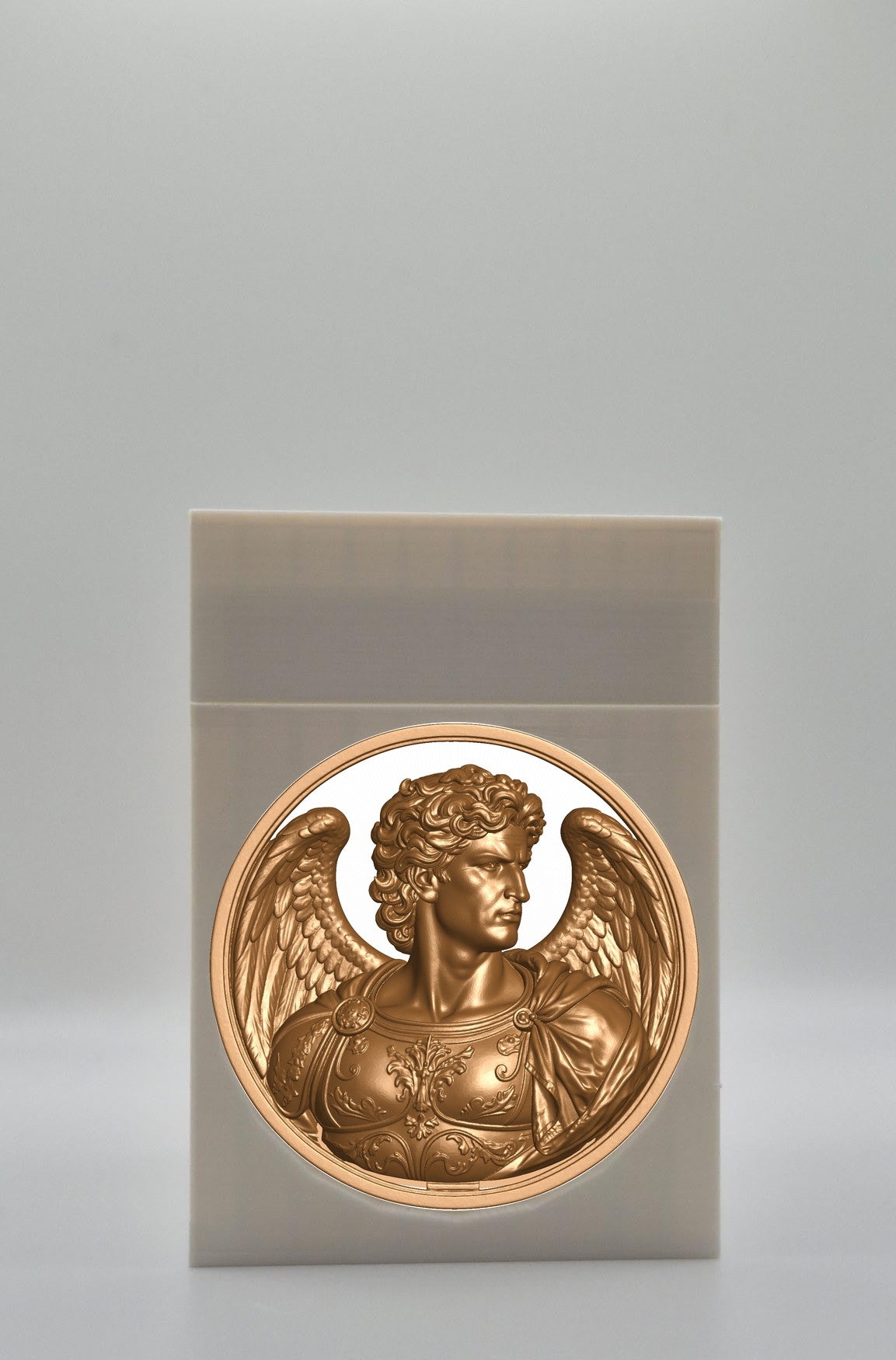 Angel Card Box — White