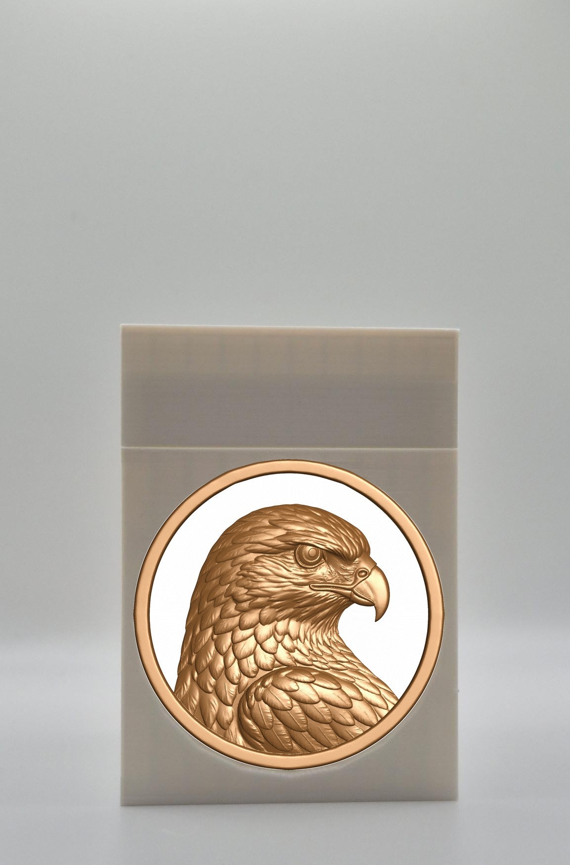 Eagle Card Box — White