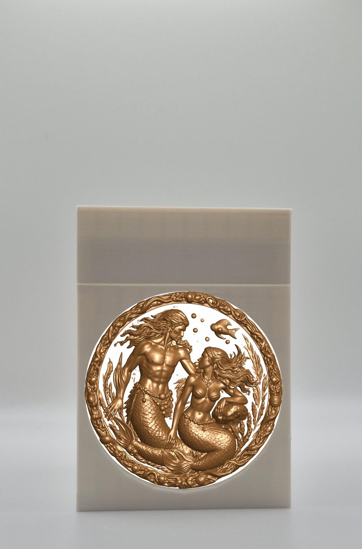 Merfolk Card Box — White