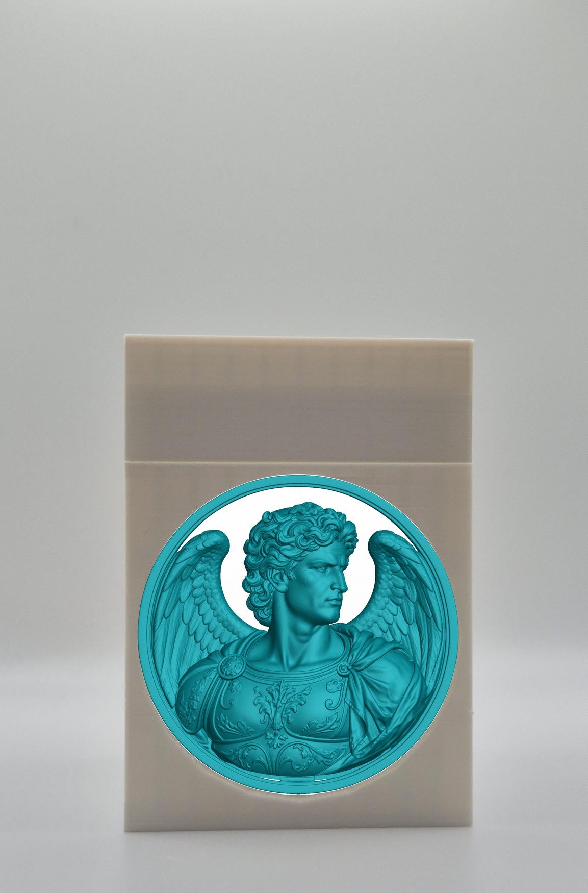 Angel Card Box — White