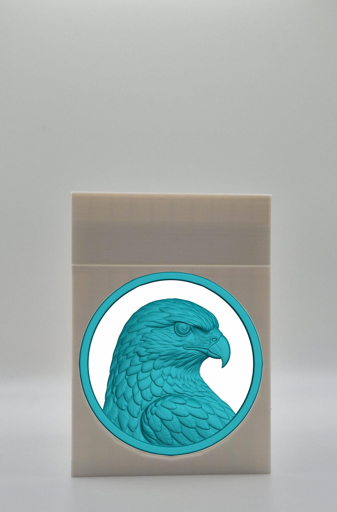 Eagle Card Box — White