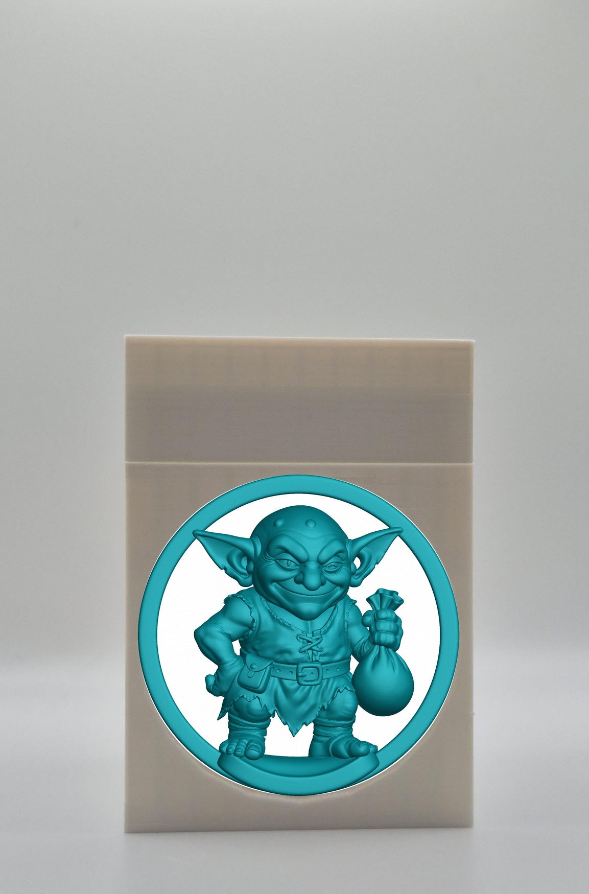 Greedy Goblin Card Box — White