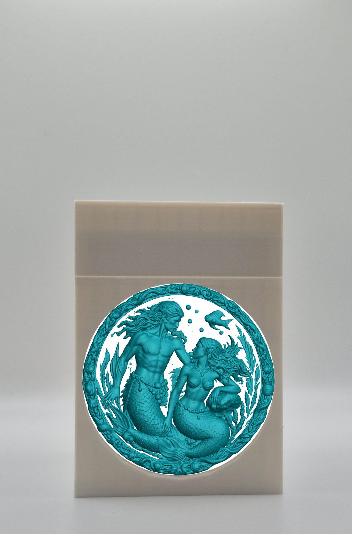 Merfolk Card Box — White