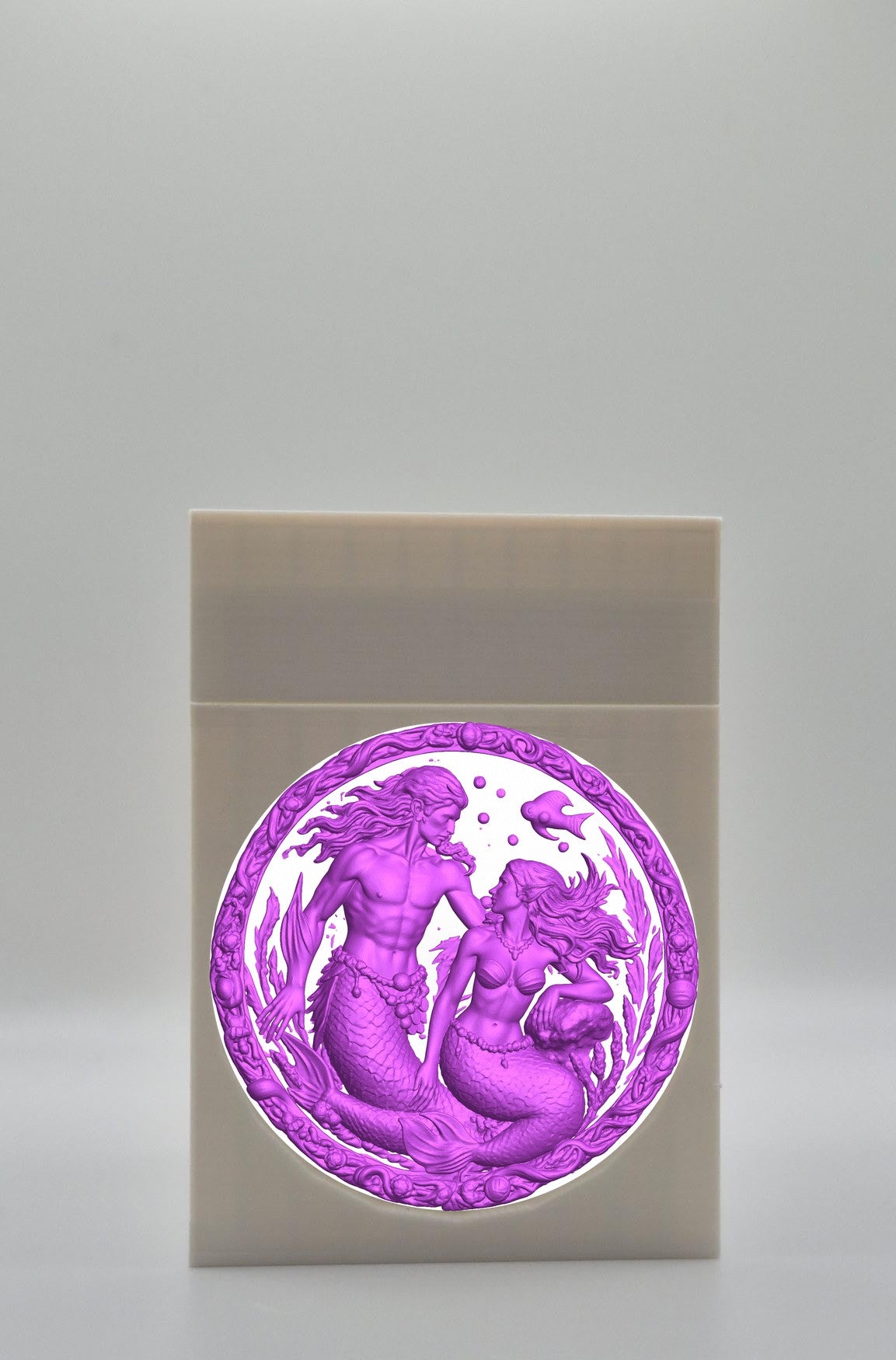 Merfolk Card Box — White