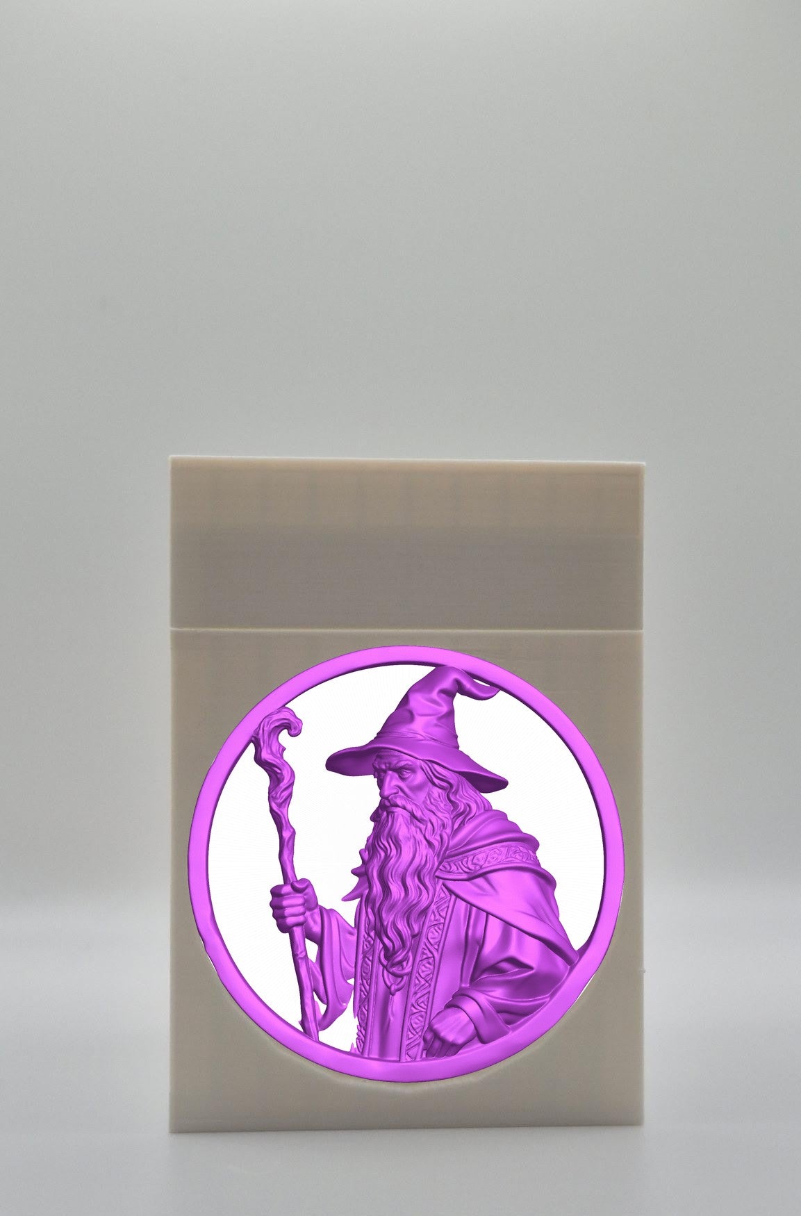 Wizard Card Box — White