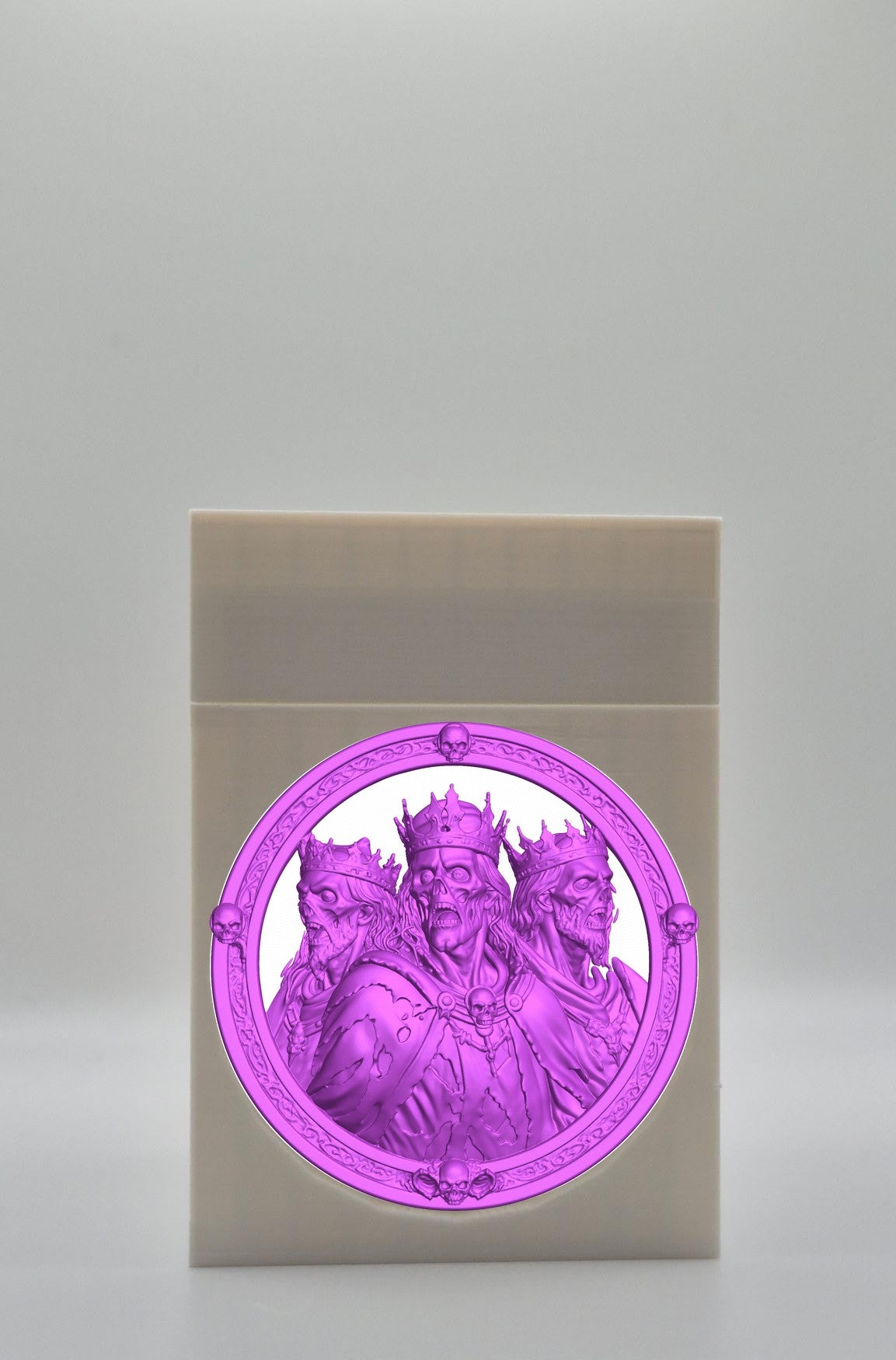 Zombie King Card Box — White