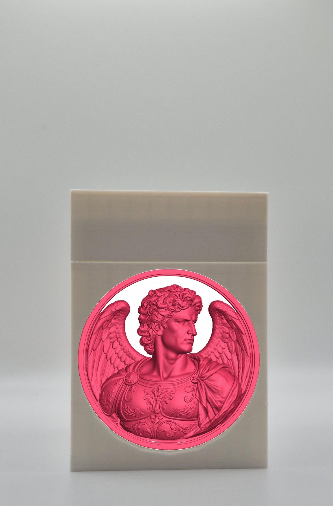 Angel Card Box — White