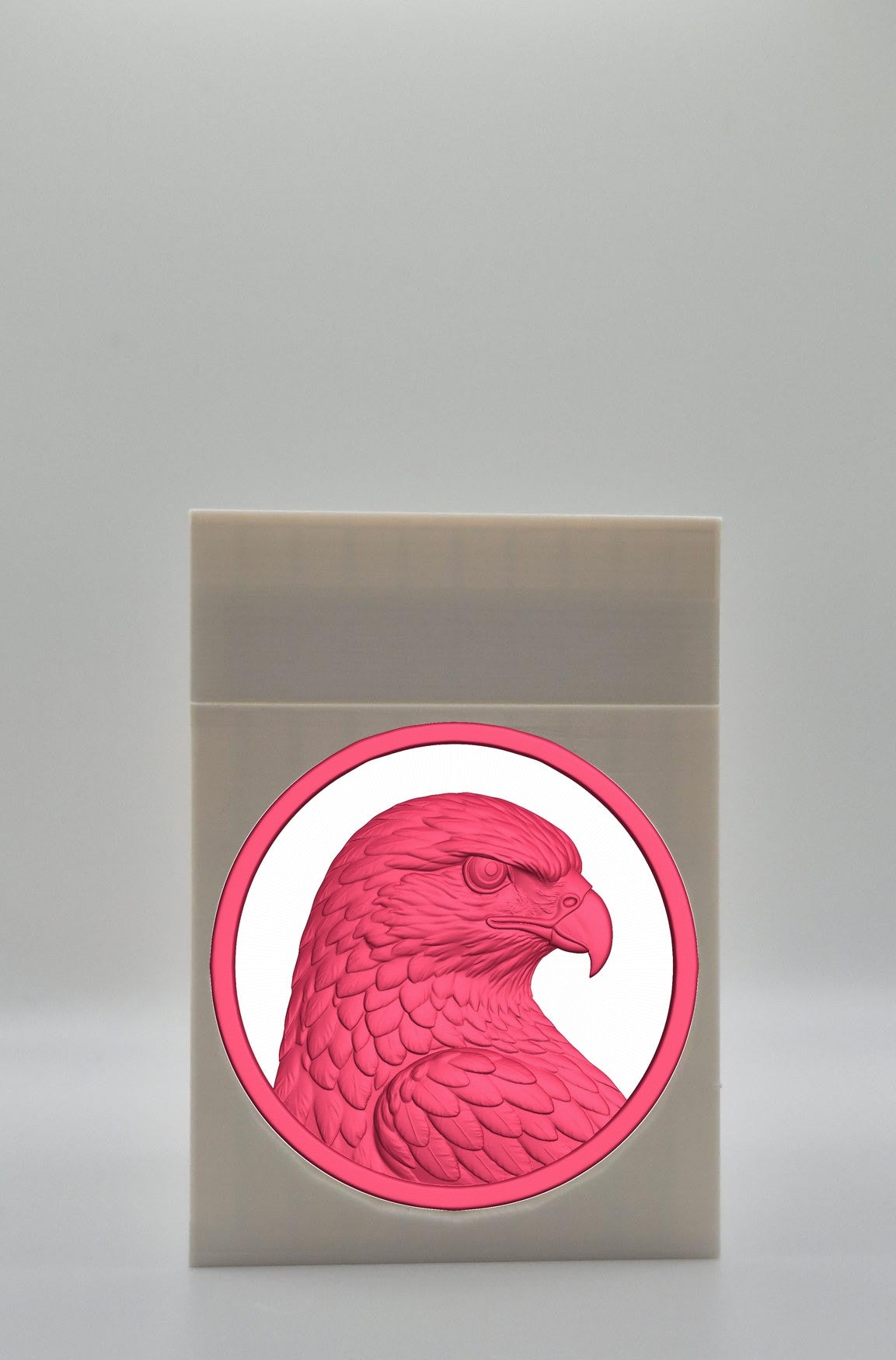 Eagle Card Box — White