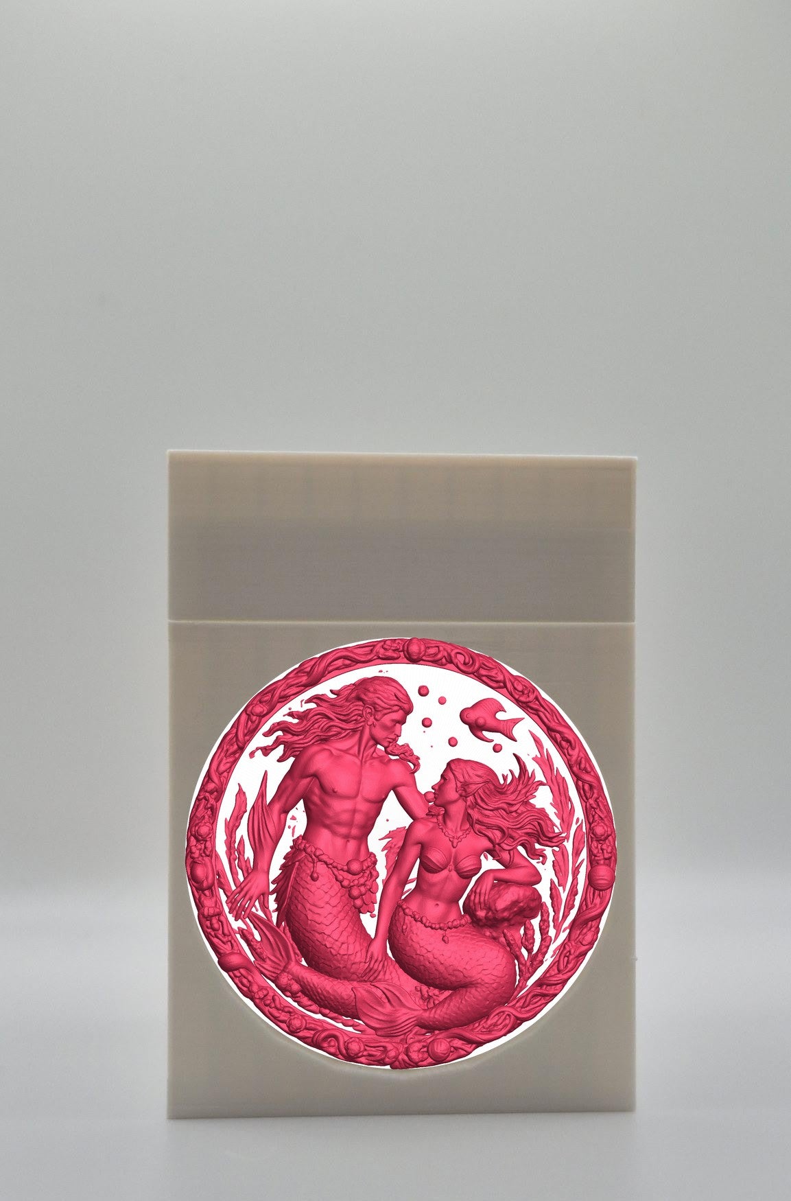 Merfolk Card Box — White