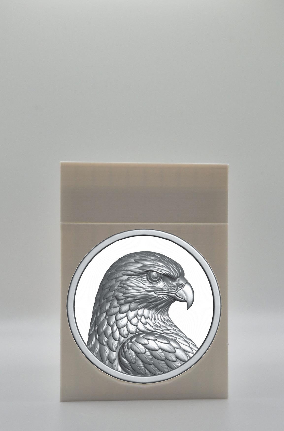 Eagle Card Box — White